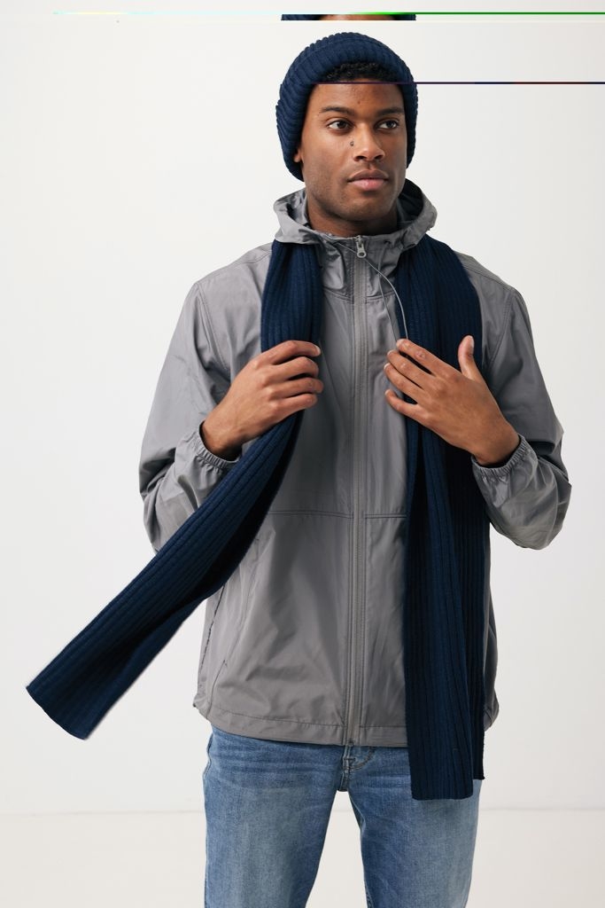 XDP453.44-25Impact AWARE™ Polylana® Strickschal 180x25cm_ navy blau