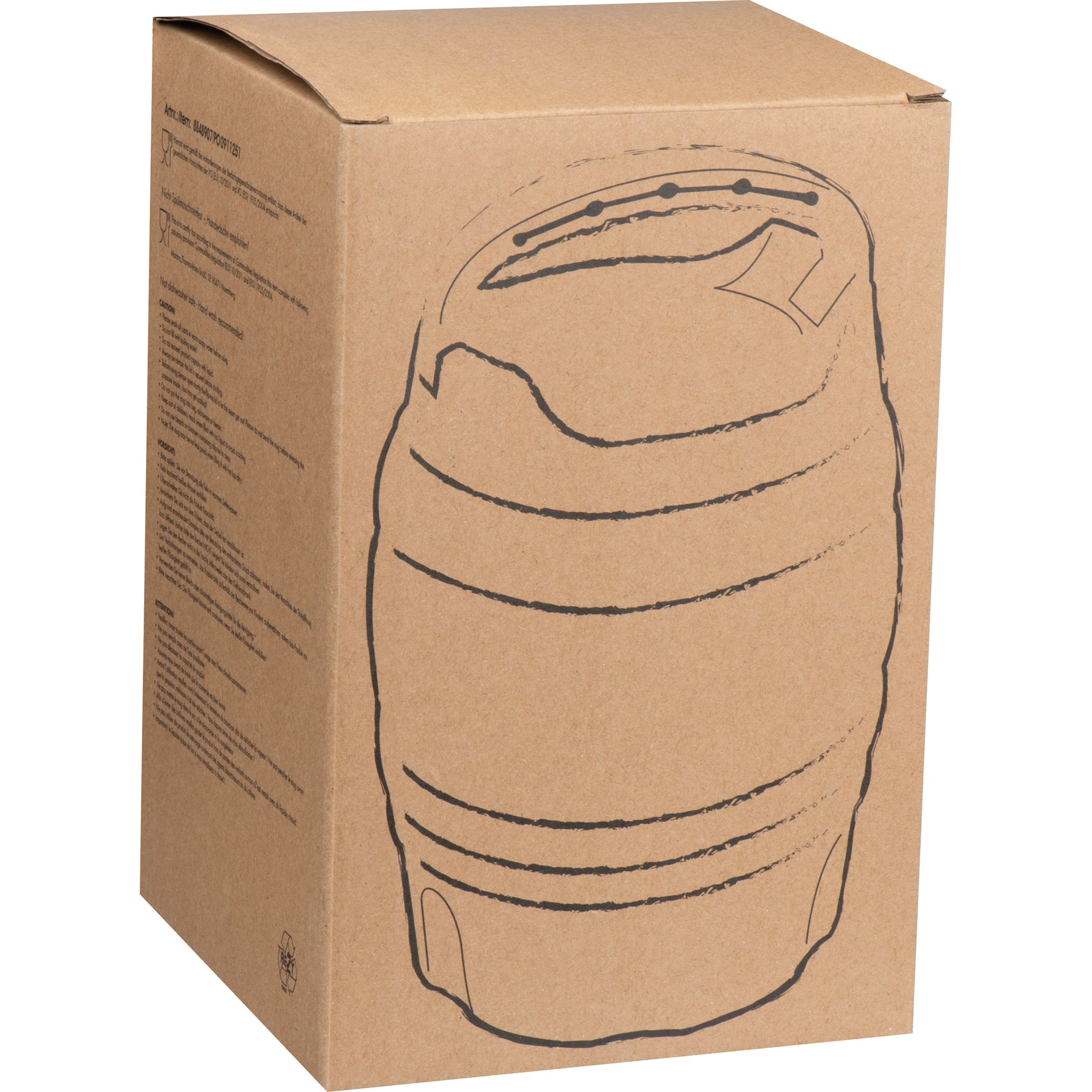 MA88489-07Lunch Box mit Tragehenkel_ 600ml_ silbergrau
