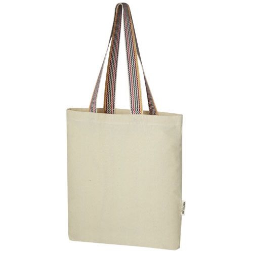 PF120642Rainbow 180 g_m² recycelte Tragetasche 5L