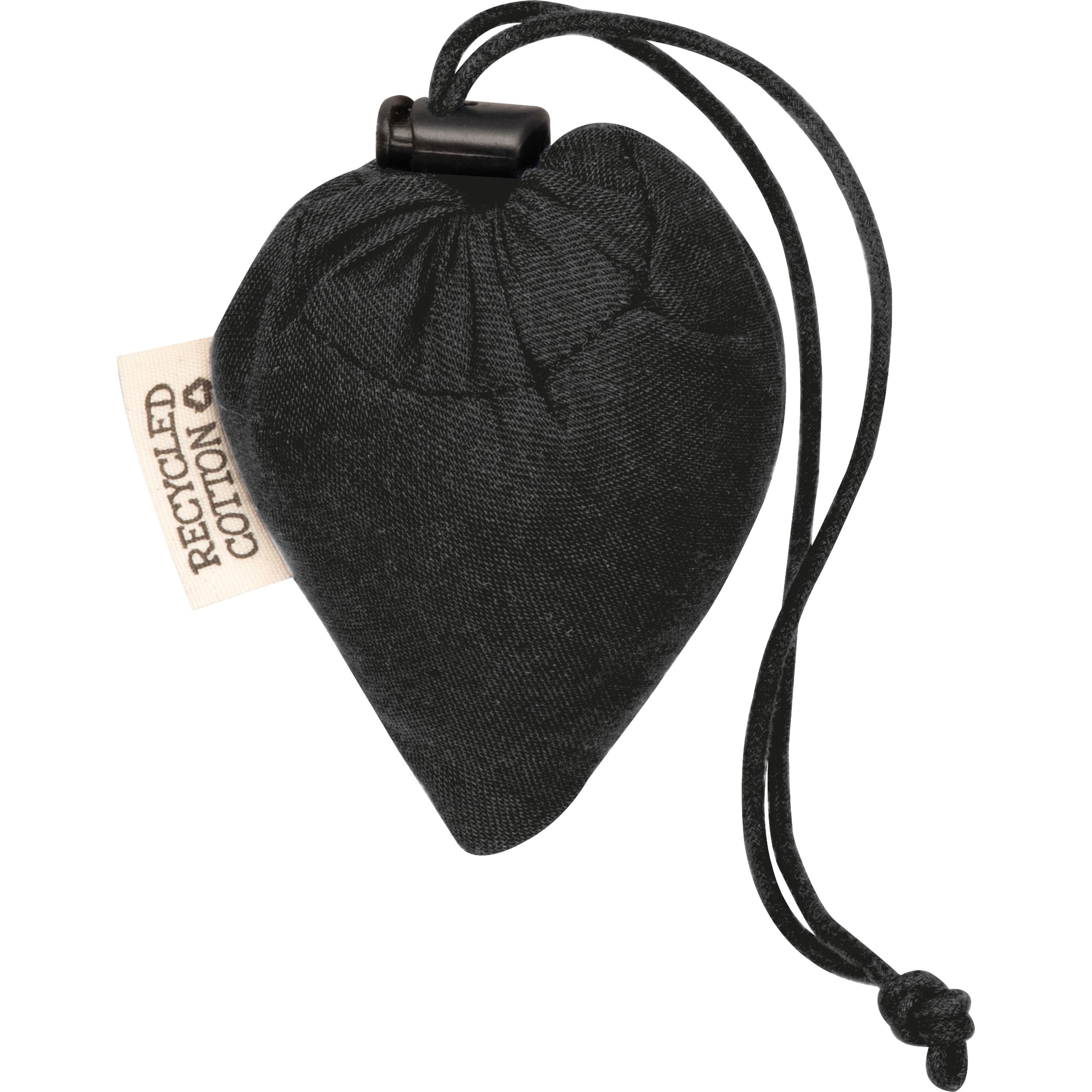 MA65262-03Faltbare Einkaufstasche aus Baumwolle ANJA_ schwarz