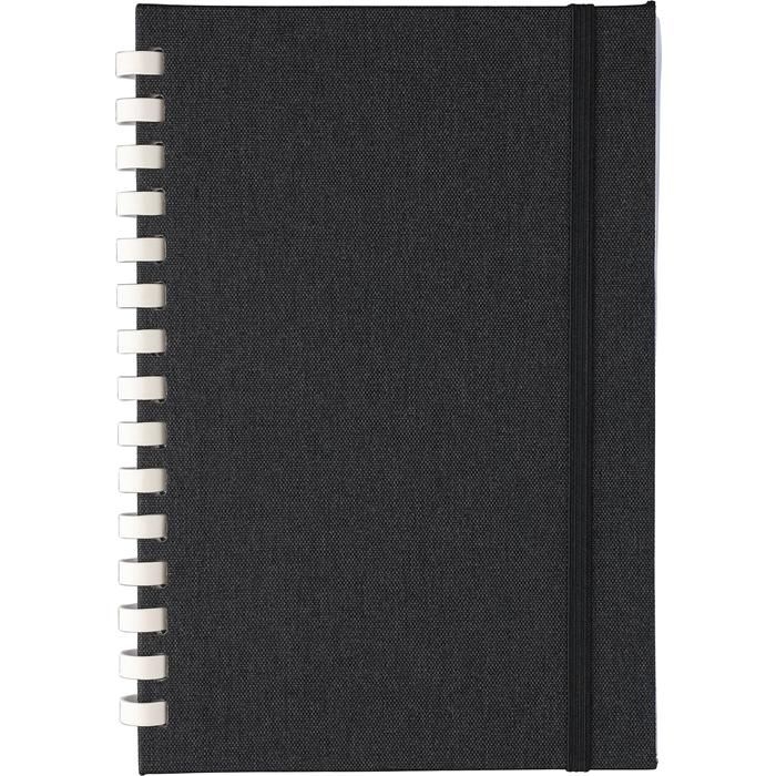 GI1272571-01rPET-Notizbuch _A5_ Ilias_ schwarz
