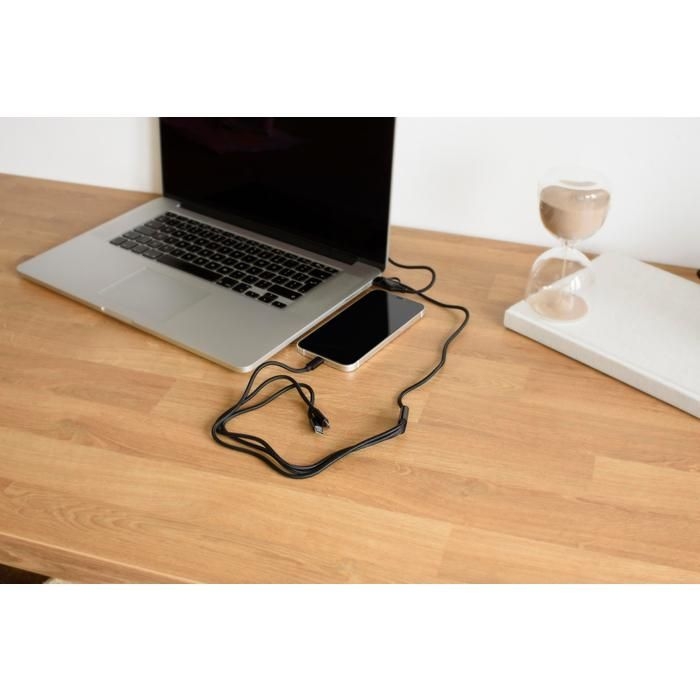 GI979760-01Nylon-Ladekabel Sable_ schwarz