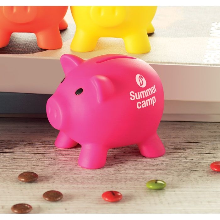 MO8132-38Softco Sparschwein_ fuchsie