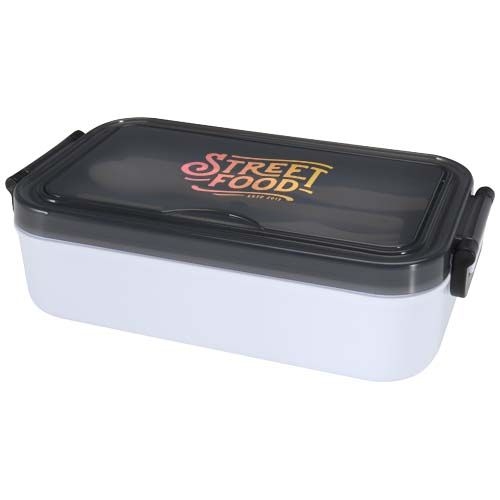 PF113420-1Snappy 1000 ml Lunchbox und Besteckset_ weiss