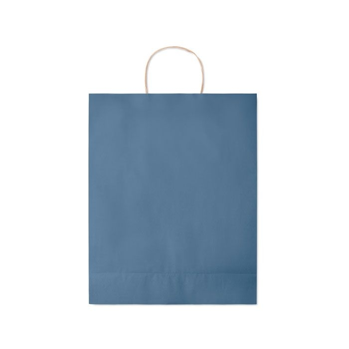 MO6174-04Paper Tone L Papiertuete_ gross 90 g_m²_ Blau