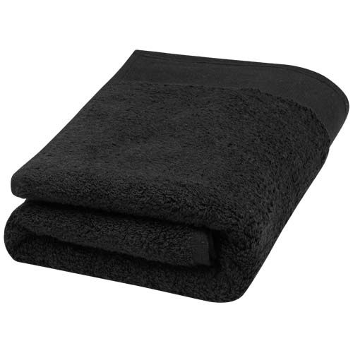 PF117005-3Nora 550 g_m² Baumwollhandtuch 50 x 100 cm_ schwarz PF117005-3Nora 550 g_m² Baumwollhandtuch 50 x 100 cm_ schwarz