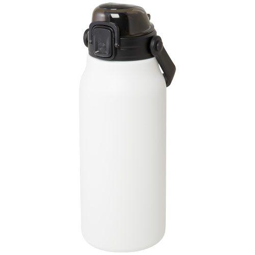 PF100789-1Giganto 1600 ml RCS-zertifizierte Kupfer-Vakuum Isolierflasche aus recyceltem Edelstahl _ weiss