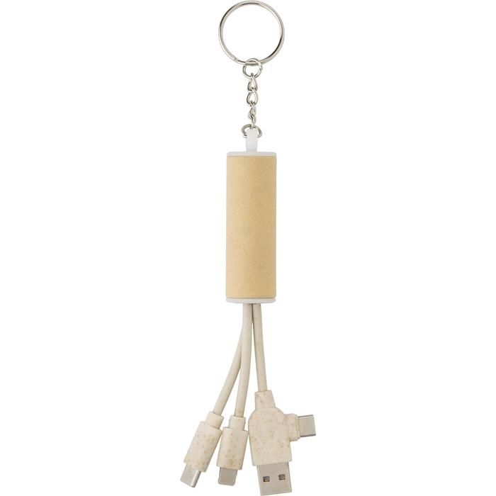 GI976589-11USB-Ladegeraet Schluesselanhaenger Tyson_ brown