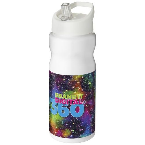 PF210049-10H2O Active® Base 650 ml Sportflasche mit Ausgussdeckel_ weiss