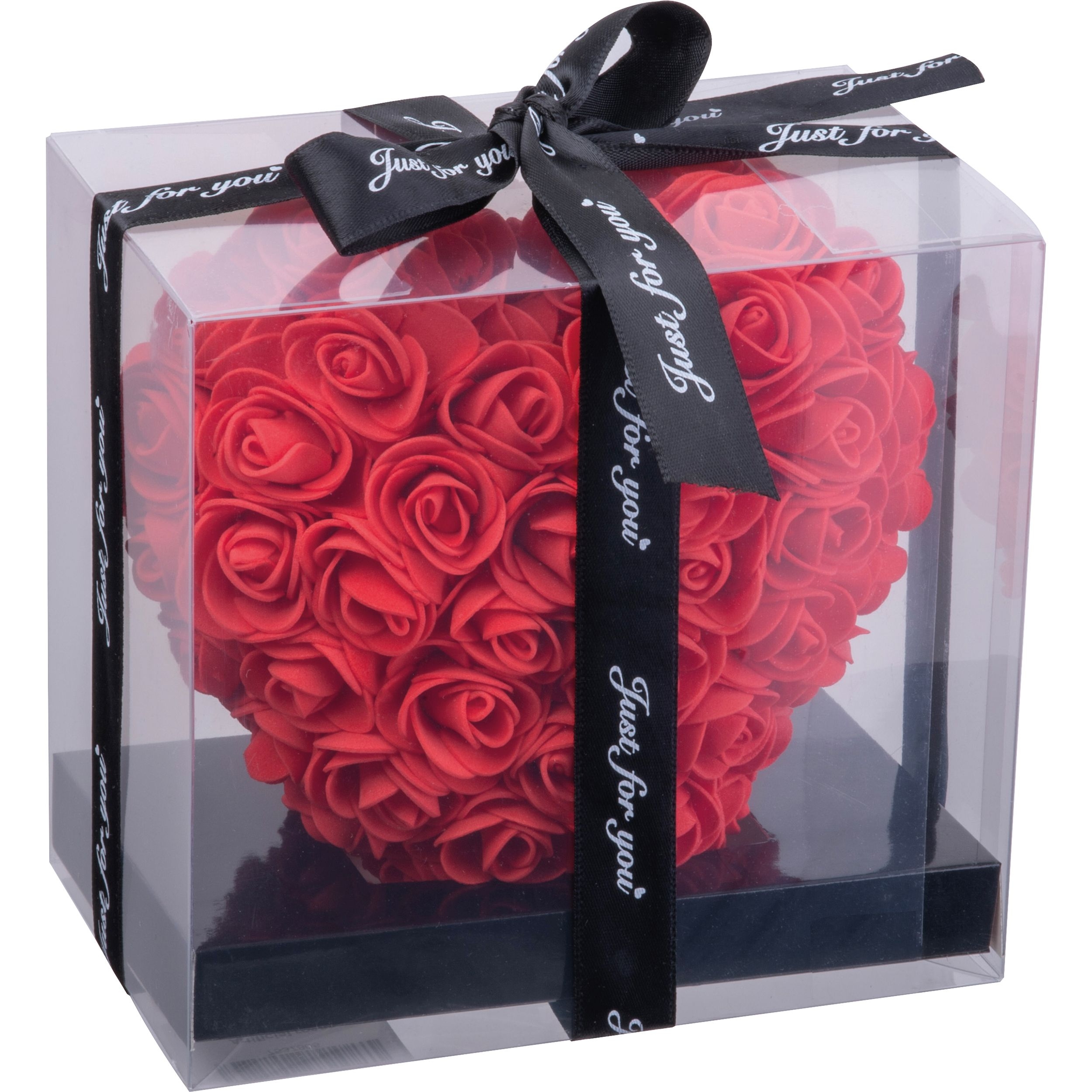 MA75378-05Kunstrosen in Herzform JANICE_ rot