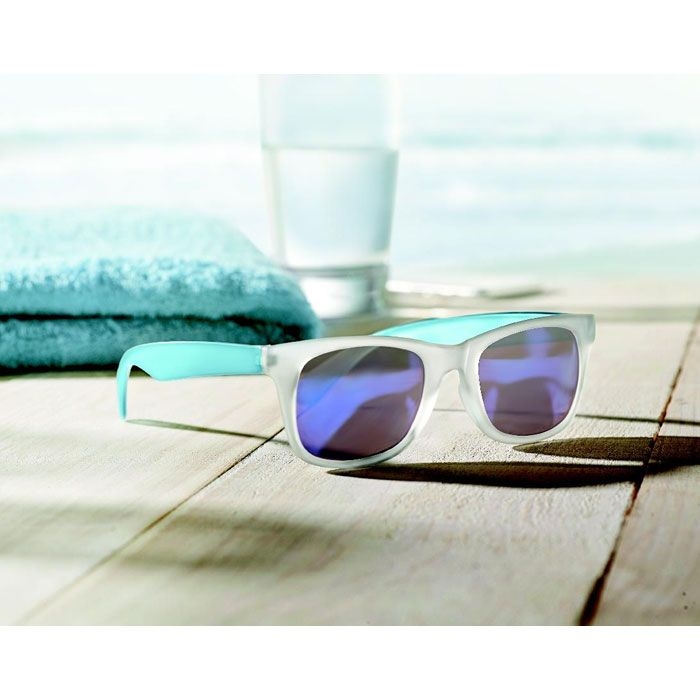 MO8652-04America Touch Verspiegelte Sonnenbrille_ blau