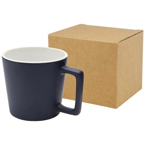 PF100900-4Cali 370 ml Keramiktasse mit matter Oberflaeche_ Navy Blue