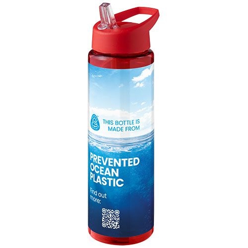 PF210486-11H2O Active® Eco Vibe 850 ml Sportflasche mit Ausgussdeckel_ rot_rot