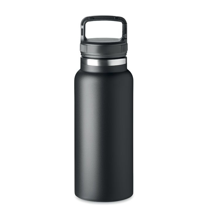 MO6773-03Cleo Large Doppelwandige Flasche 970 ml_ Schwarz