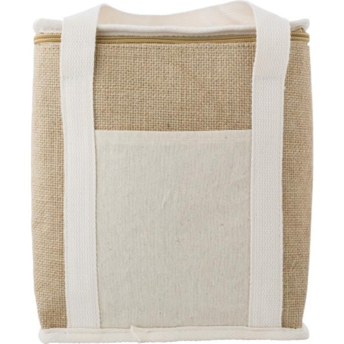 Jute-Kühltasche Raveena, Braun