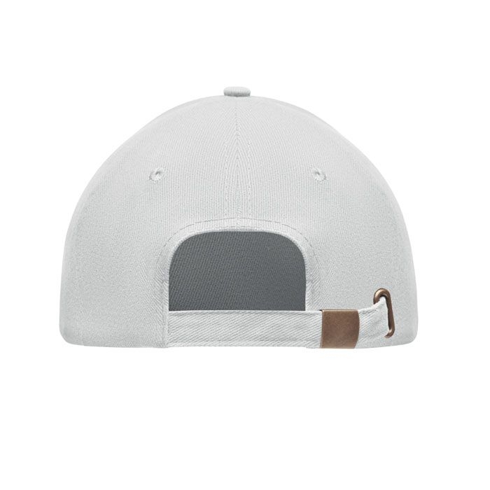 MO9643-06Tekapo Baseball Kappe 6 Panels_ Weiss