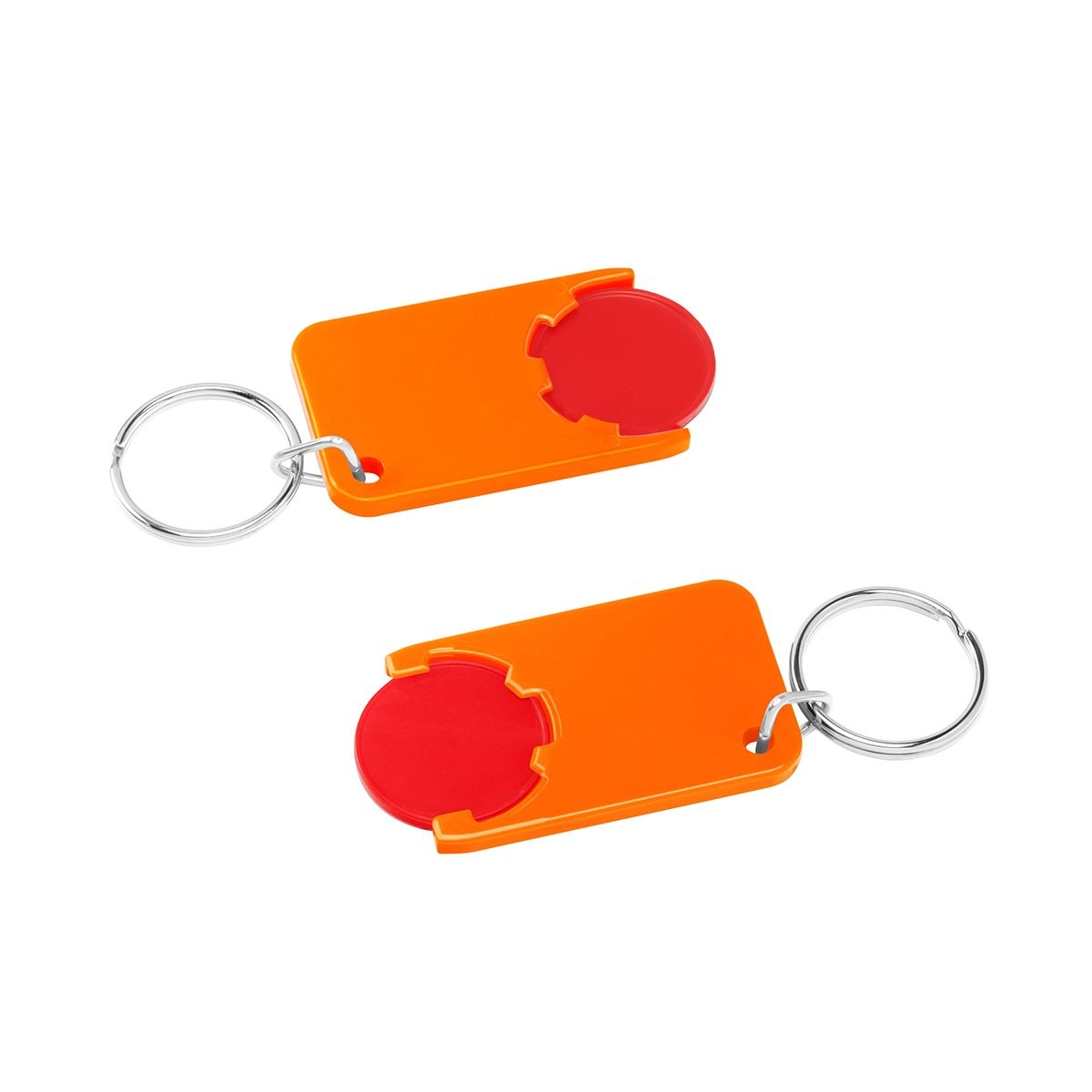 HE7454R-1-5Chiphalter mit 1€-Chip _Beta_ rot_ orange HE7454R-1-5Chiphalter mit 1€-Chip _Beta_ rot_ orange