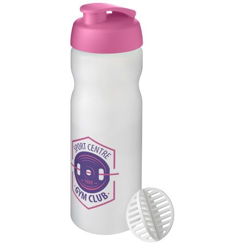 PF210703-5Baseline Plus 650 ml Shakerflasche_ magenta_klar mattiert