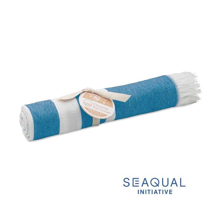 MO2058-12Wave SEAQUAL® Hamamtuch 100x170_ tuerkis