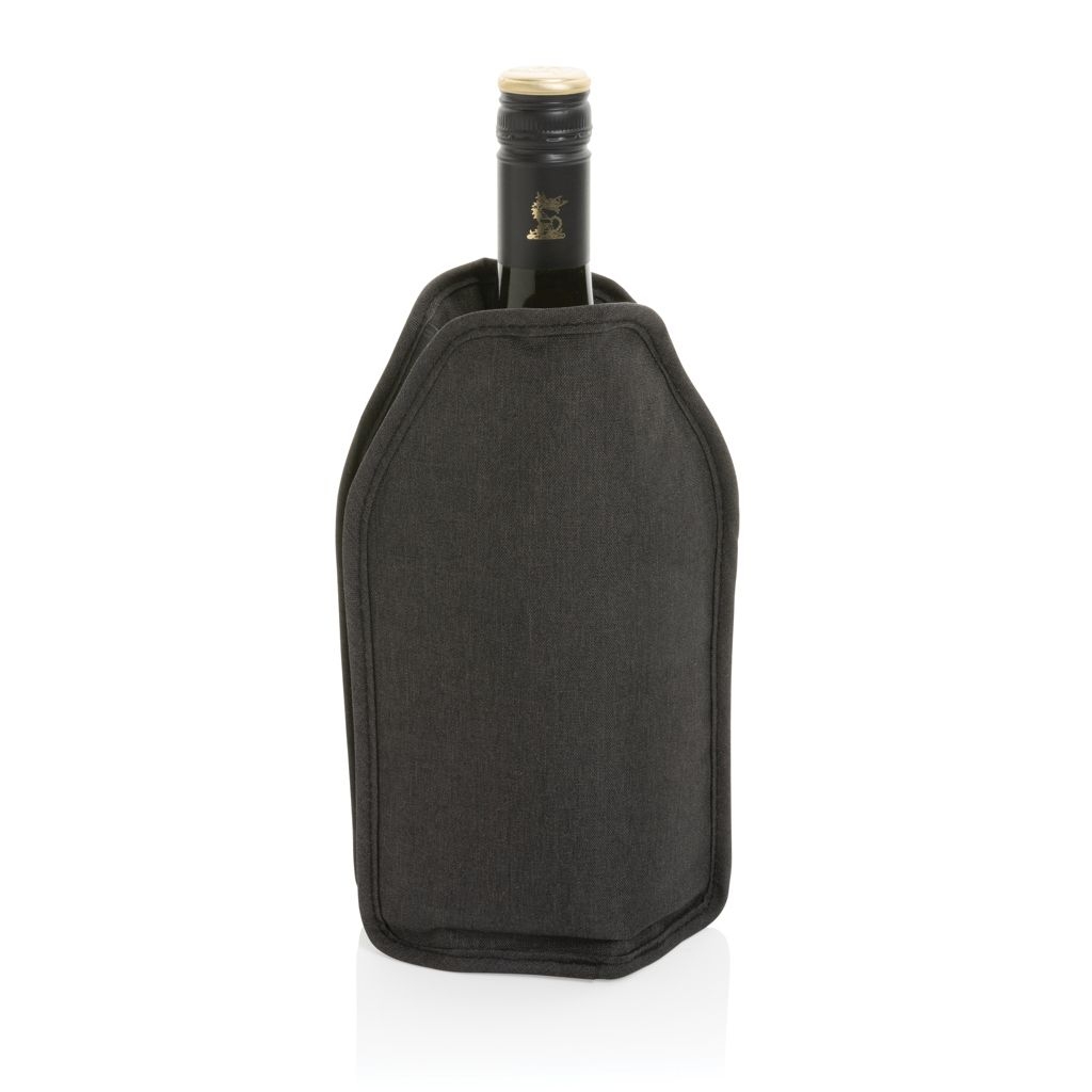 XDP915.01-01Vino AWARE™ rPET Weinkuehler-Sleeve_ schwarz