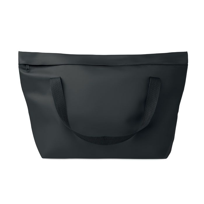 MO3216-03Ride Tote Bag Fahrrad-Einkaufstasche PU 10L_ schwarz