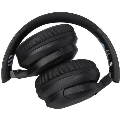 Loop Bluetooth®-Kopfhörer aus recyceltem Kunststoff, schwarz