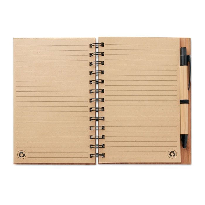 MO9435-40Bambloc Notizbuch Bambusdeckel_ Holz