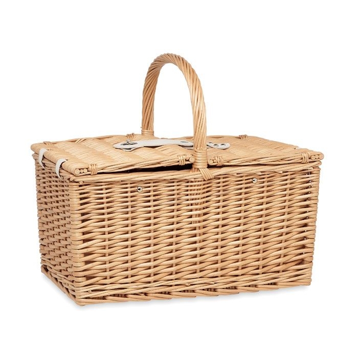 MO6194-40Mimbre Plus Picknickkorb aus Korbweide_ Holz
