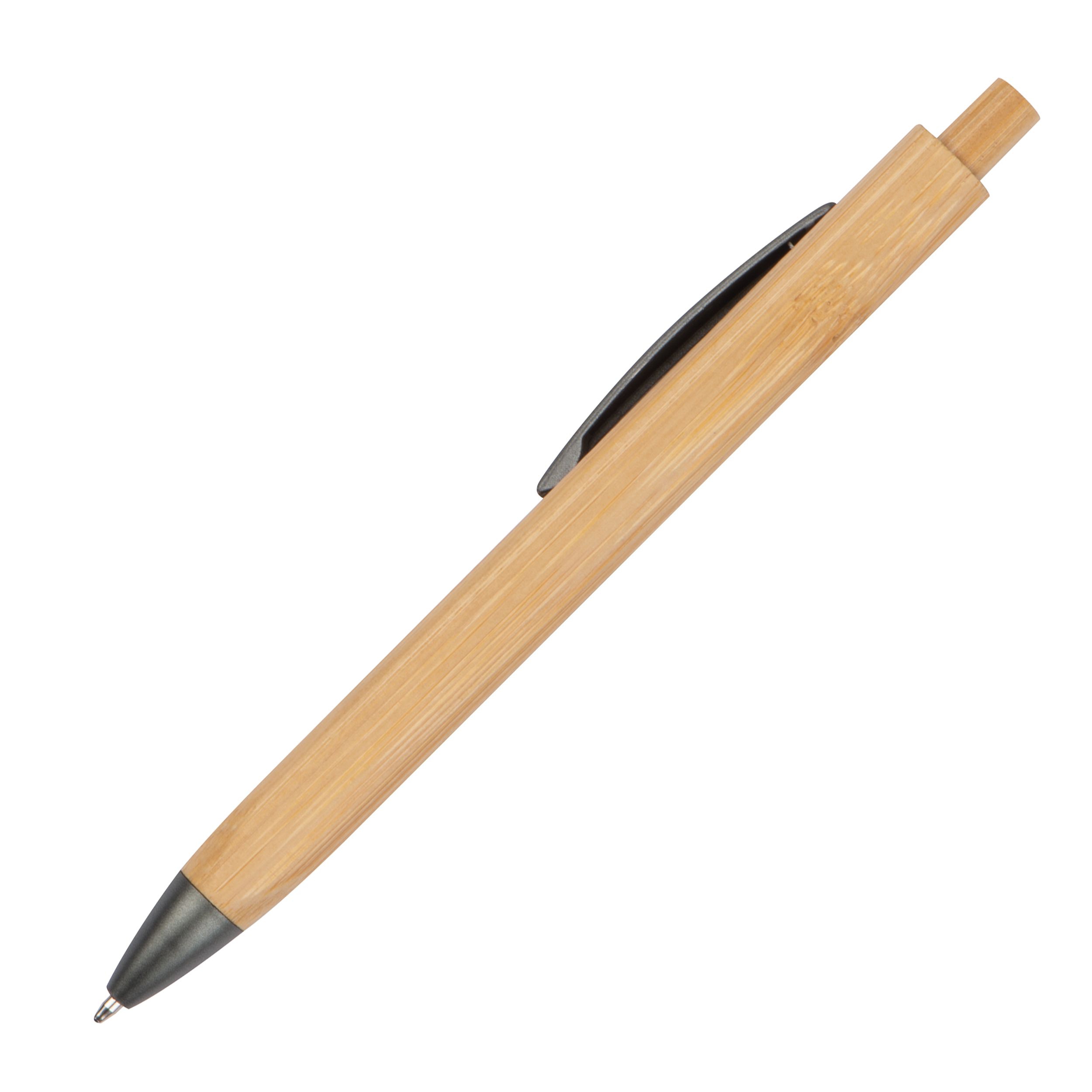Kugelschreiber aus Bambus, beige