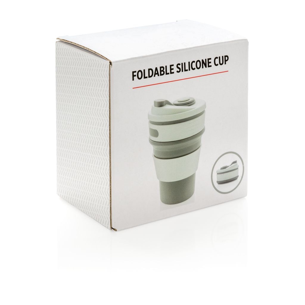 XDP432.60-2faltbarer Silikon-Becher_ grau
