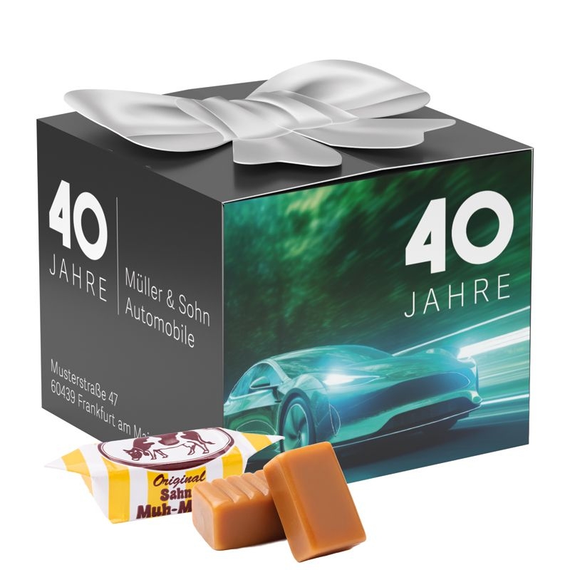 JG10254Geschenkbox Midi Schleife