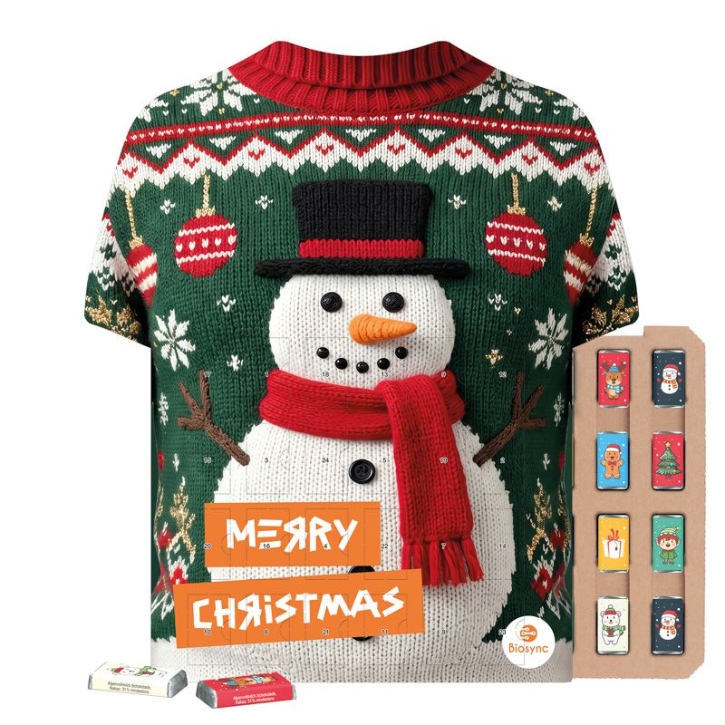 JG20184Shape Adventskalender Trikot Eco Schokotaefelchen