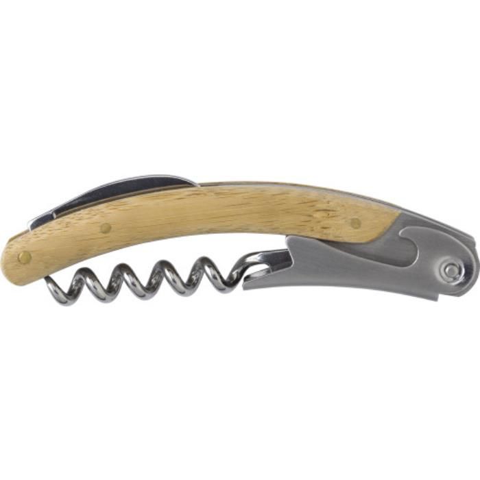 GI709862-11Kellnermesser mit Bambusverkleidung Lenny_ Braun