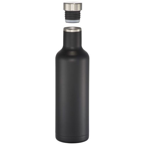 PF100517-1Pinto 750 ml Kupfer-Vakuum Isolierflasche_ schwarz