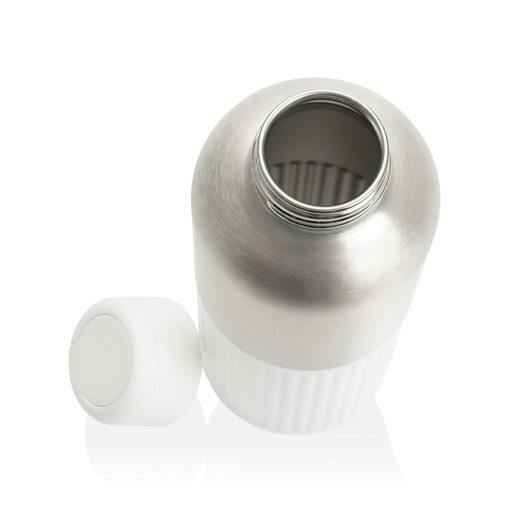 XDP437.51-03Ripple RCS R-Steel auslaufsichere Wasserflasche 750ml_ weiss