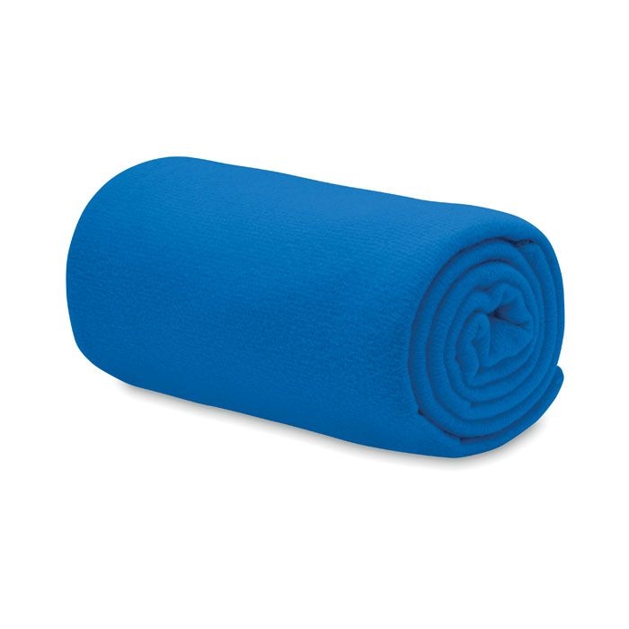 MO6805-37Bogda RPET-Polar Fleece-Decke_ Koenigsblau