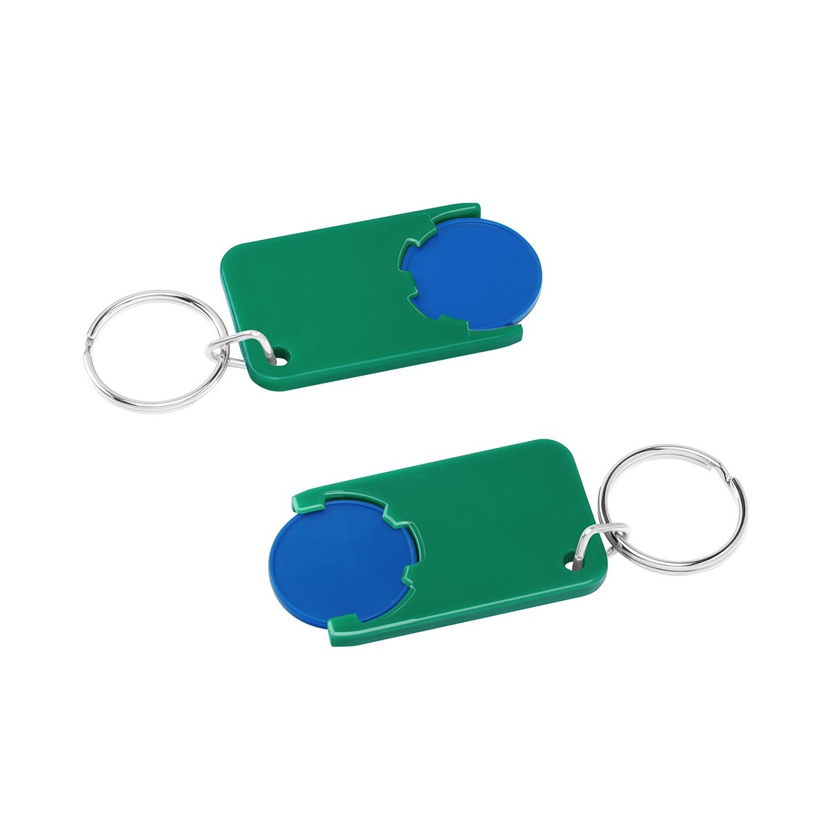 HE7454R-3-2Chiphalter mit 1€-Chip _Beta_ blau_ gruen HE7454R-3-2Chiphalter mit 1€-Chip _Beta_ blau_ gruen