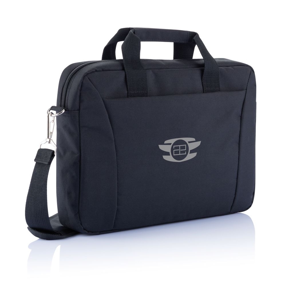 XDP732.15-115_4” Messe Laptoptasche_ PVC-frei_ schwarz