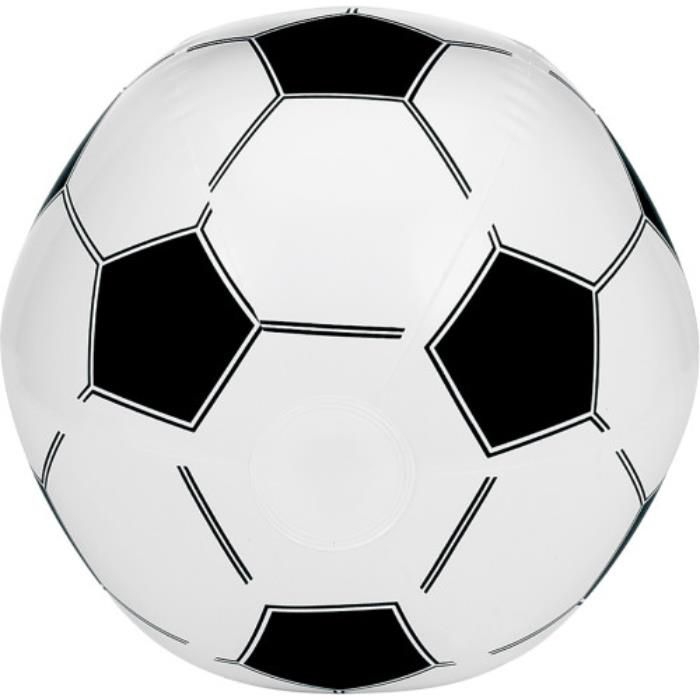 Aufblasbarer Wasserball aus PVC Norman, Weiß