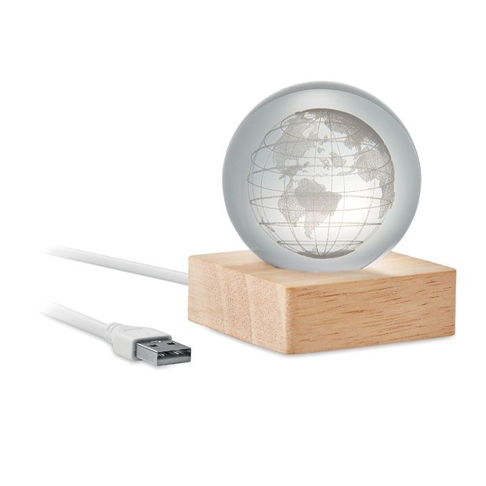 MO2690Globe Light LED-Glaskugel Globus