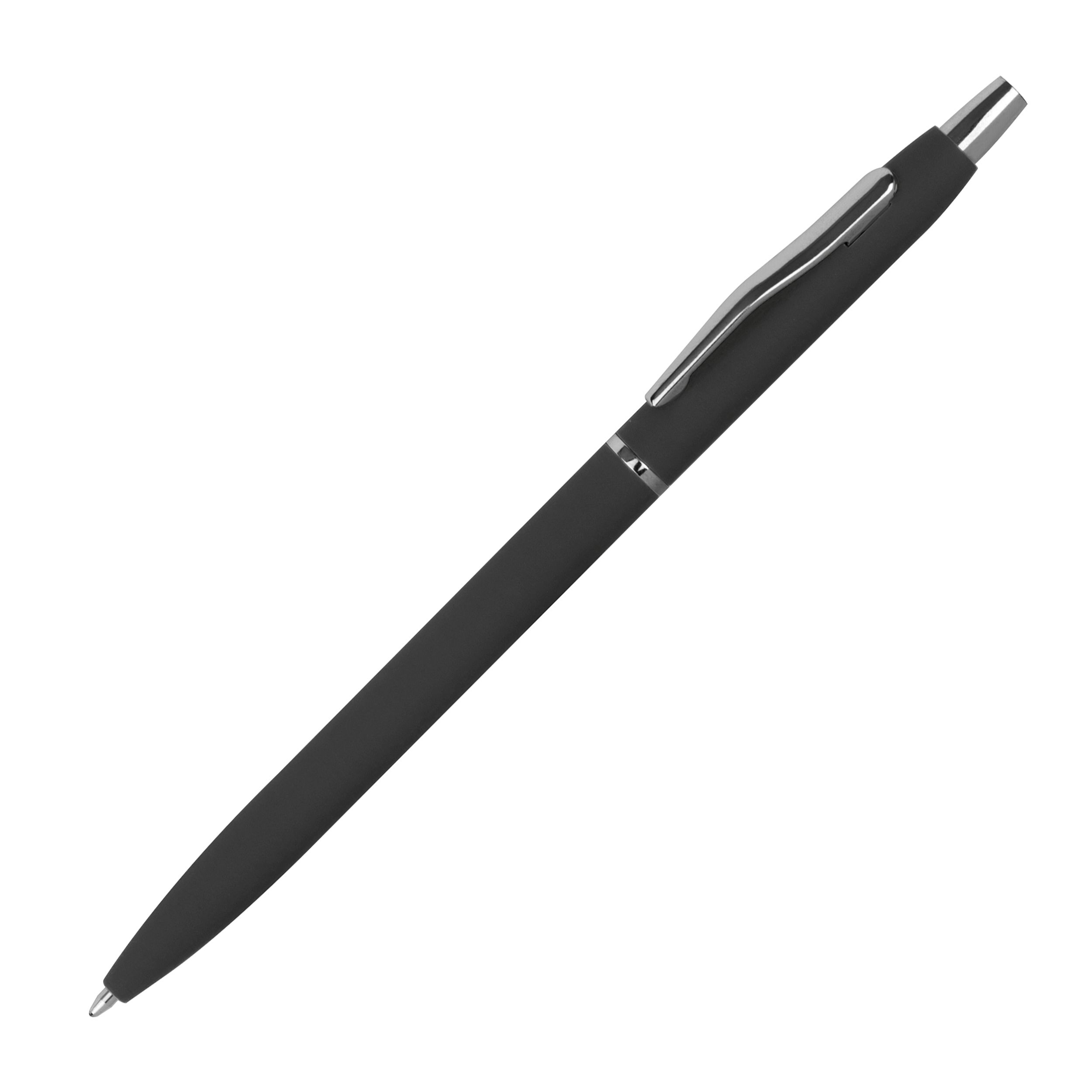 MA11747-03Kugelschreiber mit schwarzer Mine _ schwarz