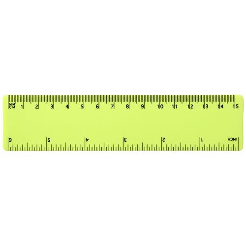 PF210540-3Rothko 15 cm Kunststofflineal_ limone