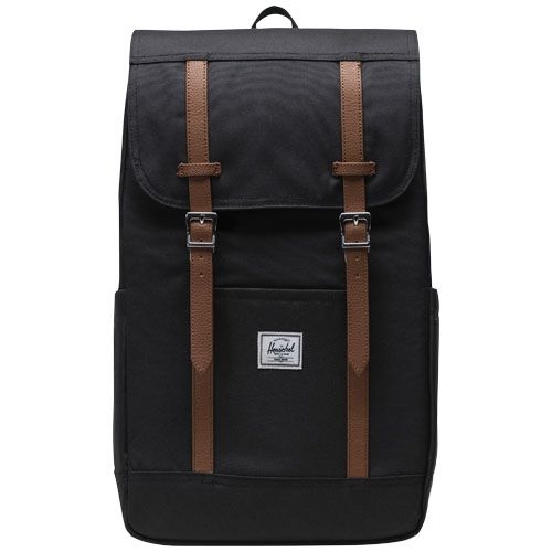 PF120691-3Herschel Retreat™ recycelter Laptop-Rucksack 23 L_ schwarz