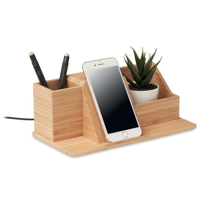 MO6345-40Groovy Induktiver Organizer 15W_ Holz