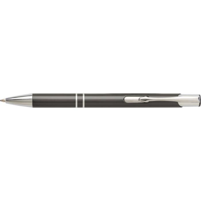GI7061-03Kugelschreiber aus Aluminium Delia_ Grau
