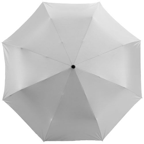 PF109016-2Alex 21_5_ Vollautomatik Kompaktregenschirm_ silber_schwarz