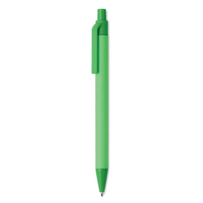 MO9830-48Cartoon Coloured Kugelschreiber Papier_Mais PLA_ limettengruen