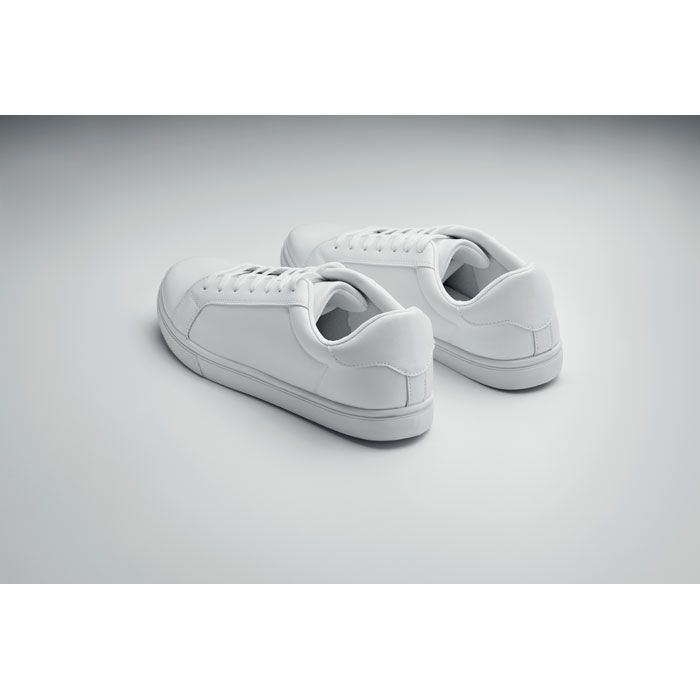 MO2041-06Blancos Sneakers aus PU Gr. 41_ weiss