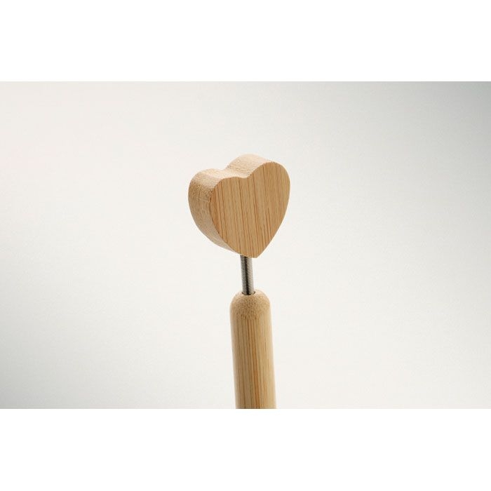 MO2659-40Corapen Kugelschreiber Bambus Herz_ holz