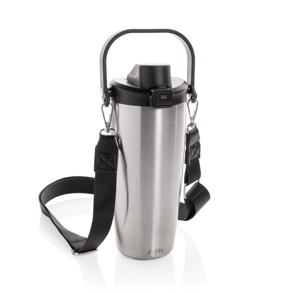 XDP438_11-02Avira Ayala Crossbody Duosip Becher aus RCS rec. Stahl_ silber